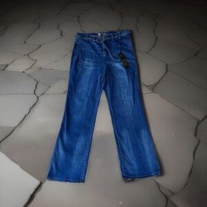DG2 by Diane Gilman Tall Size 18WT  Classic Stretch Pull-On Jeans Pants Blue